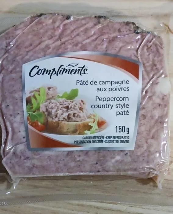 Pâté de campagne aux poivres