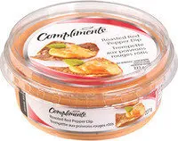 Roasted red pepper dip
