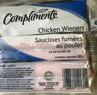 Saucisses fumees au poulet