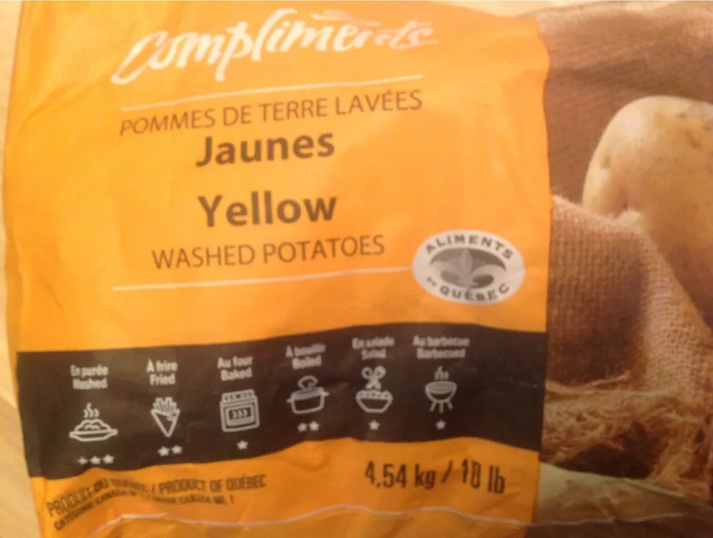 Pommes De Terre Jaunes (sac)