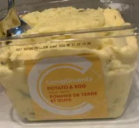 Potato and egg salad