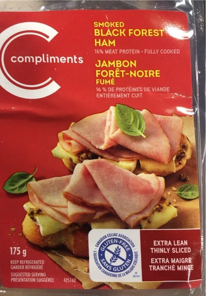 Jambon forêt- noire fumé