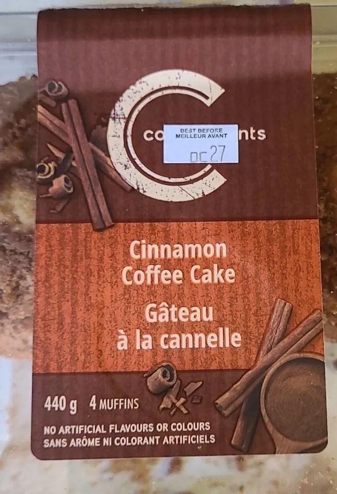 Cinnamon Coffee Cake muffins