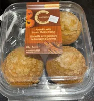 Pumpkin with Cream Cheese Filling Muffin