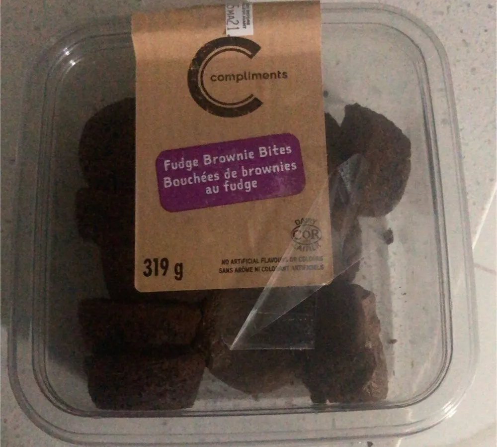 Fudge brownie bits