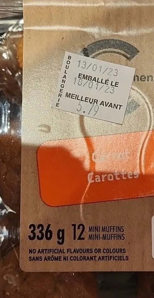 Carrot Muffins IGA