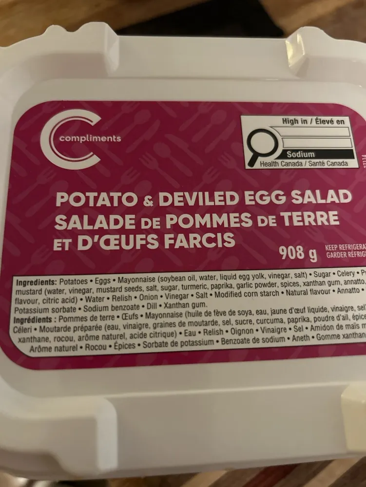 Potato & Deviled Egg Salad