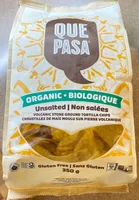 Unsalted Tortilla Chips, Organic