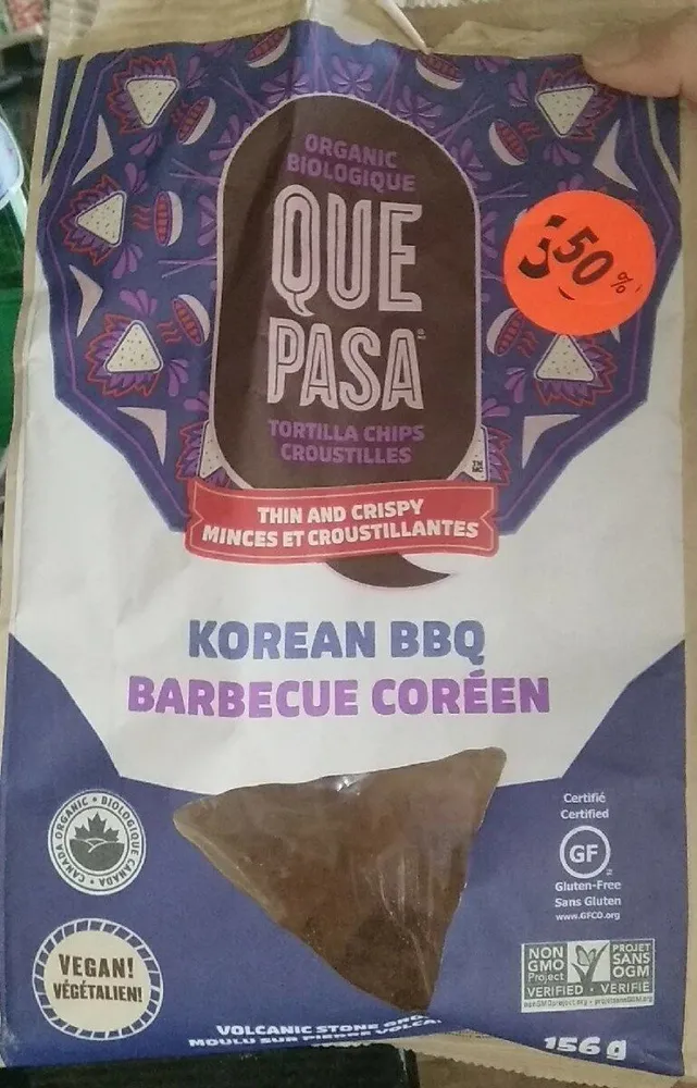 Croustilles barbecue coréen