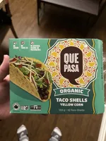 Taco shells yellow corn