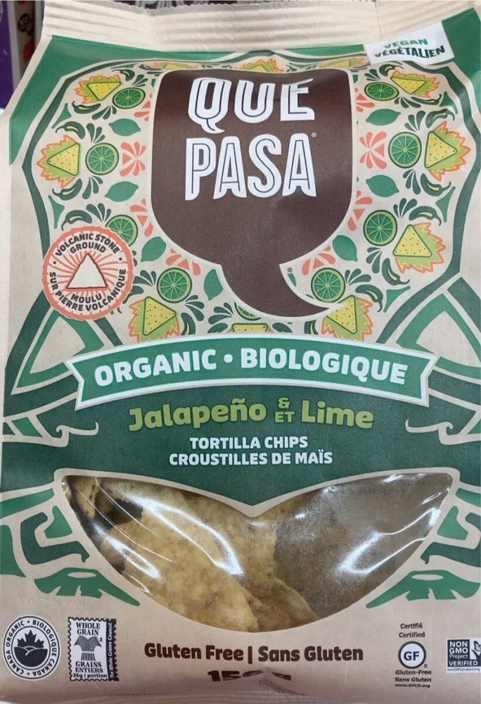 Organic Jalapeno & Lime Tortilla Chips (Costco)