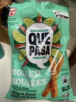 Organic Rolled Tortilla Chips - Chile & Lime