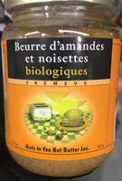 Beurre d’amande et noisettes