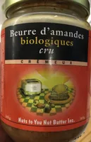 Beurre d'amandes