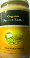 Organic peanut butter crunchy