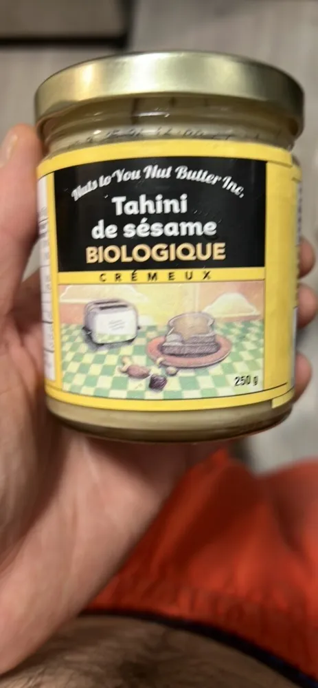 Tahini de sésame Biologique
