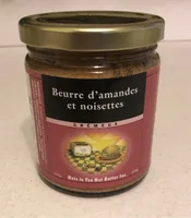 Beurre d'amandes et noisettes