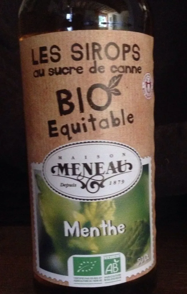 sirop de menthe