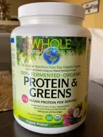 100% Fermented Organic Protein & Greens