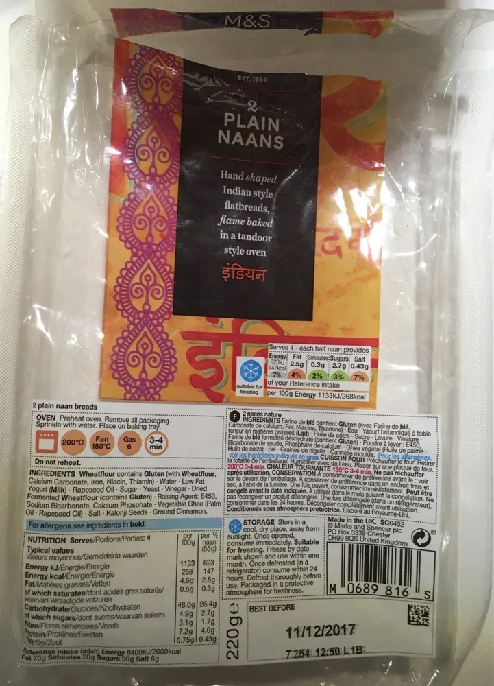 Plain Naans