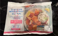 scottish wholetail scampi