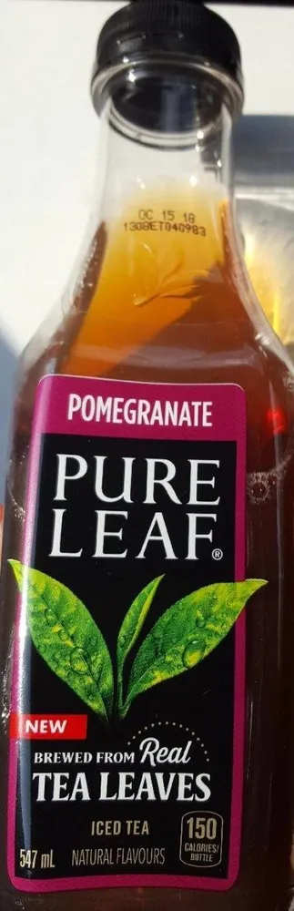 Pomegranate iced tea