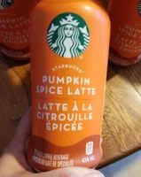 Pumpkin Spice Latte Specialty Coffee Beverage