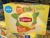 Peach ice tea