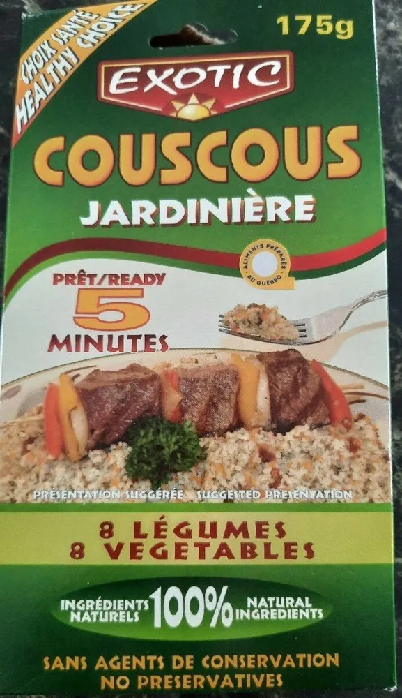 Couscous jardinière