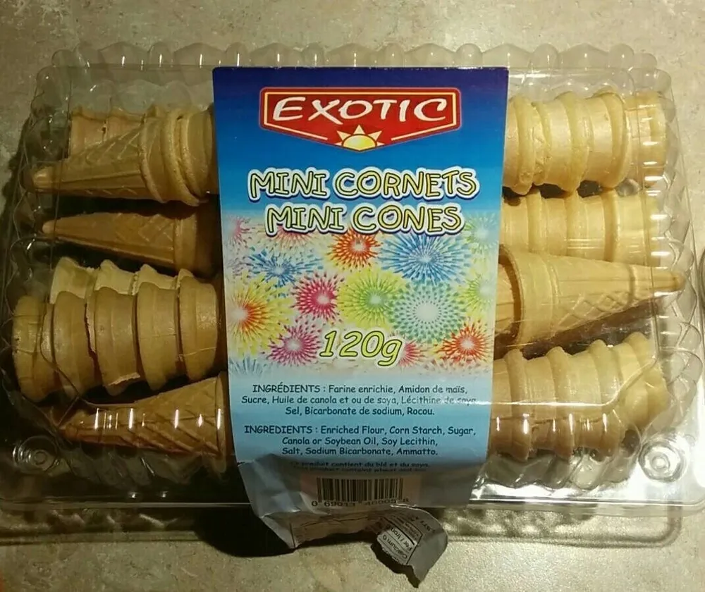 Mini cornets