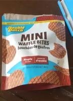 Bouchées de gaufres saveur d'érable