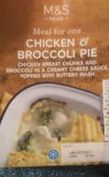 Meal for One Chicken & Broccoli Pie