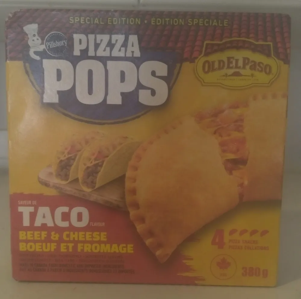 Beef & Cheese Taco Flavour Pizza Snacks
