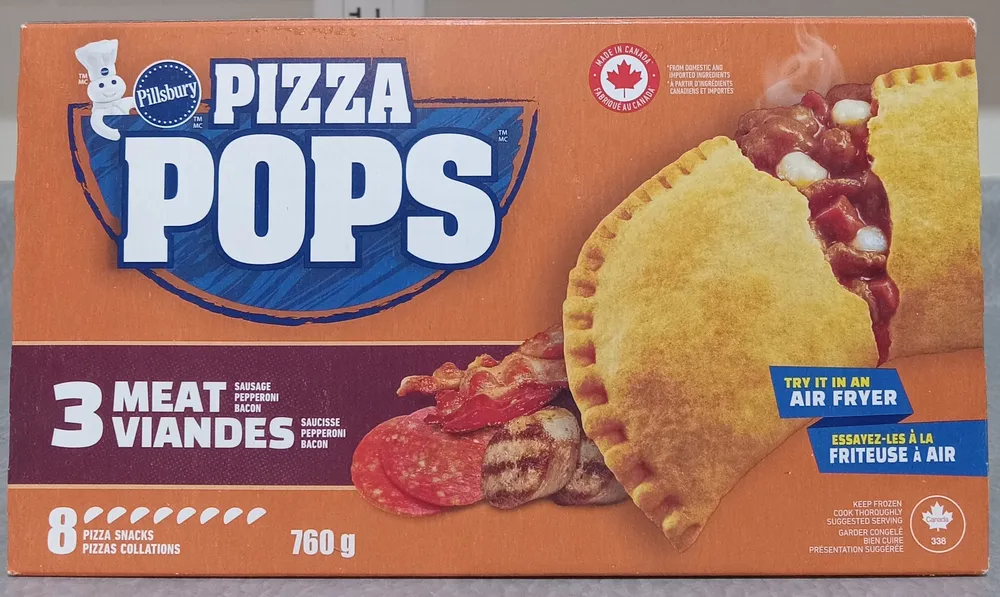 3 Meat Pizza Snacks