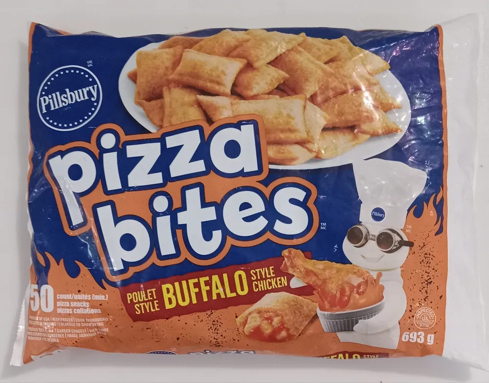 Buffalo Style Chicken Pizza Snacks