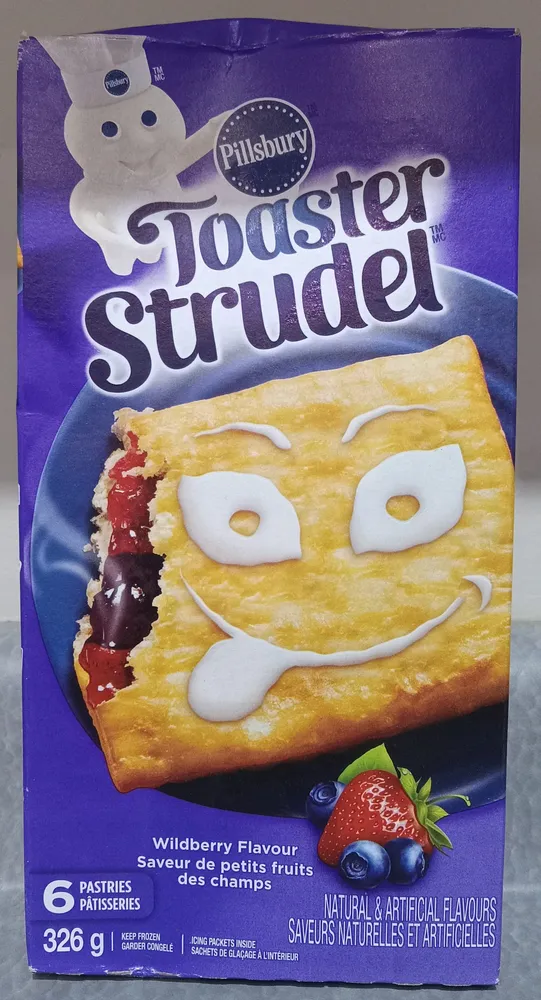 Toaster Strudel Wildberry Flavour