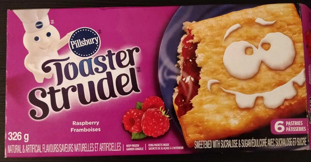 Toaster Strudel framboises