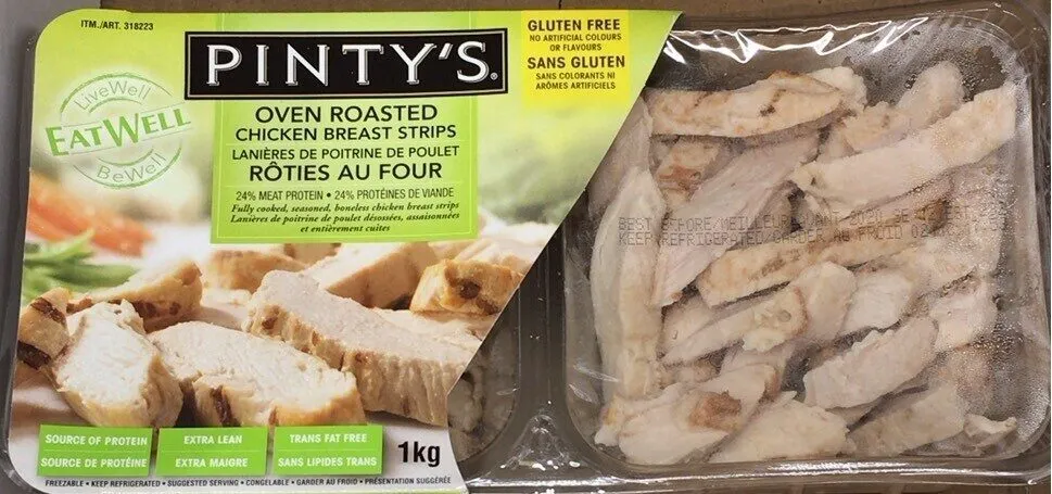 Oven Roasted Chicken Breast Strip