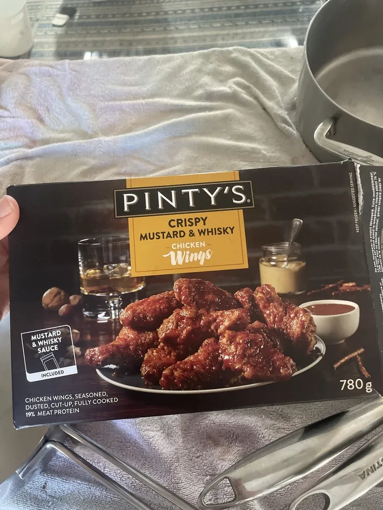 Mustard And whisky Chicken Wings