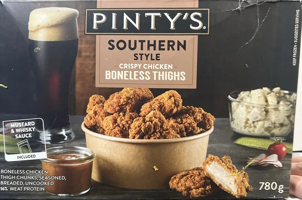 Pinty’s Southern Style Crispy Chicken Boneless Thighs