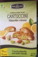 Cantuccini pistacchio e limone