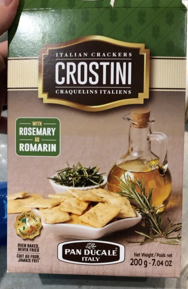 Crostini au romarin
