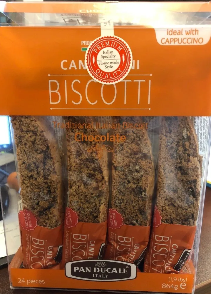 Cantuccini biscotti chocolat