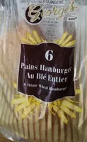 Pains hamburger au blé entier