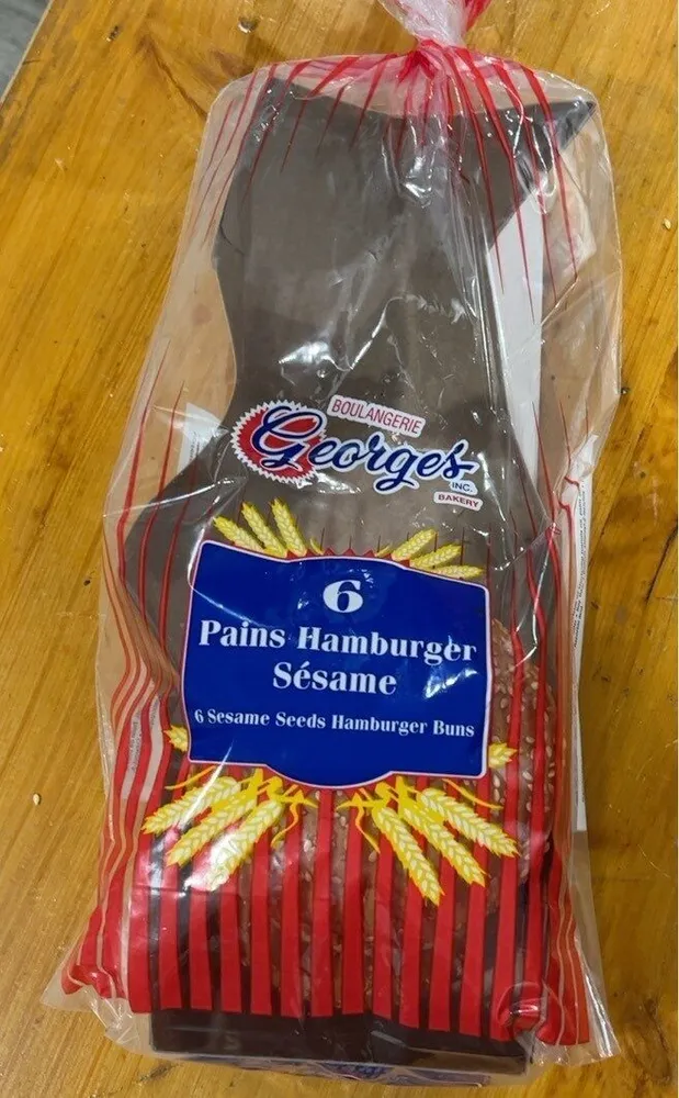 Pain hamburger sésame