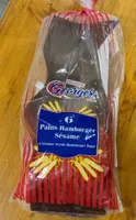 Pain hamburger sésame