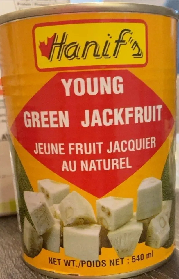 Young green jackfruit
