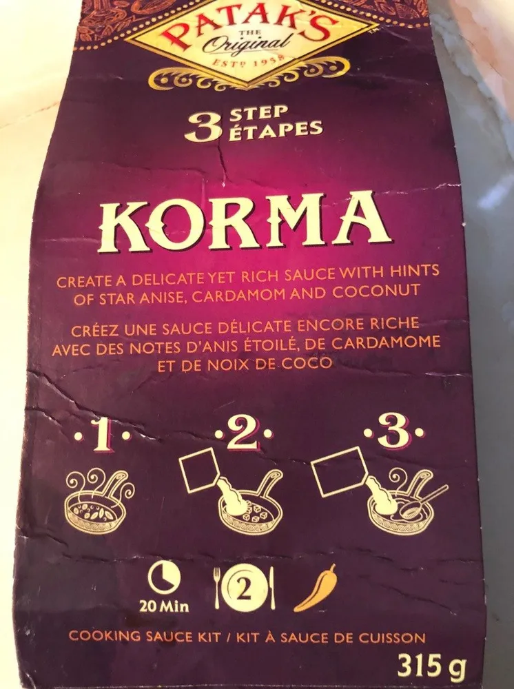 Korma 3 step