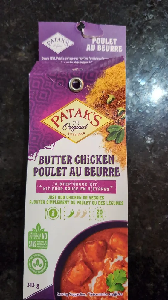 Kit à sace de cuisson Poulet au beurre