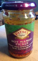Hot mango pickle